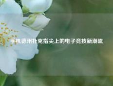 手机德州扑克指尖上的电子竞技新潮流