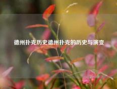 德州扑克历史德州扑克的历史与演变