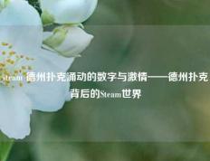 steam 德州扑克涌动的数字与激情——德州扑克背后的Steam世界