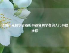 德州扑克初学者看的书适合初学者的入门书籍推荐