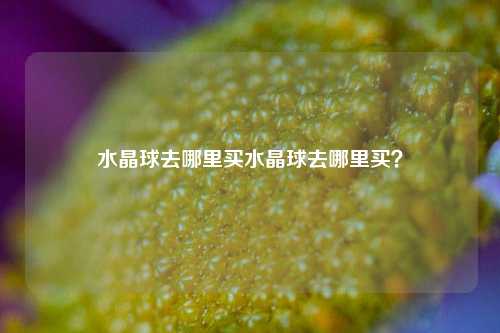 水晶球去哪里买水晶球去哪里买？